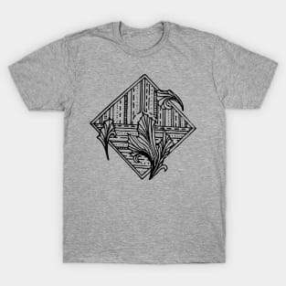 Geometric Fan Diamond T-Shirt